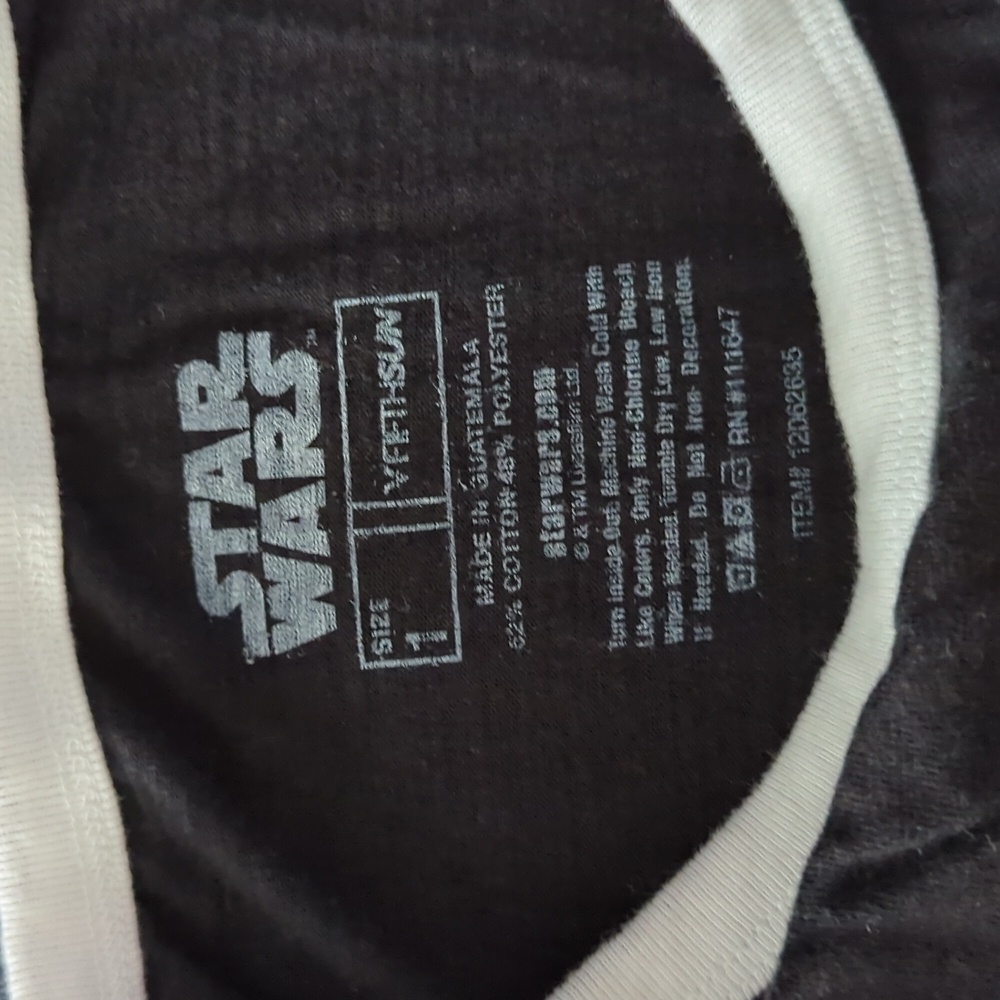 Star Wars Comic Book Ringer Top - image 4